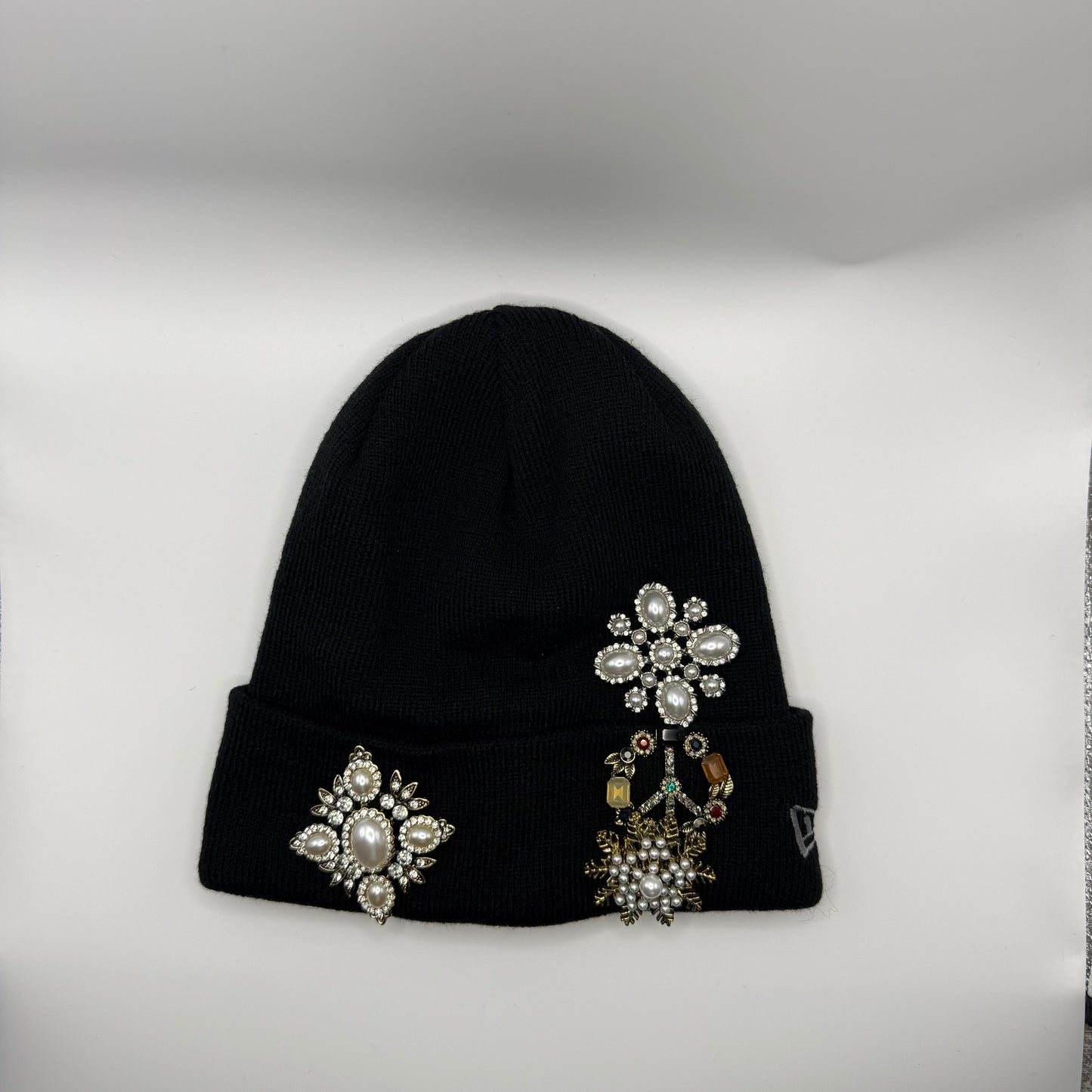 Embellished Beanie Hat